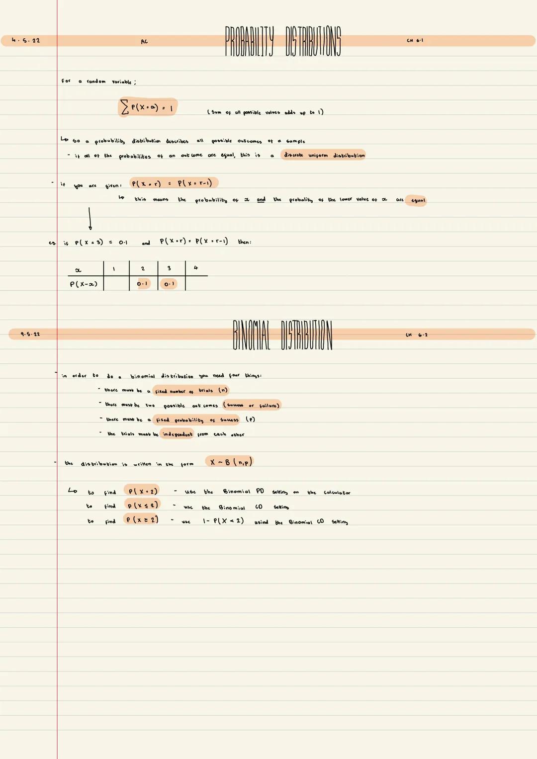 YEAR 12
STATISTICS
ΝΟΤΕΒΟΟΚ
and the given line b
Eliminating y from
(mx + c)² - 4ax
This equation is q
in
arabola
two
>>,=, < 0
4(mc
2a)²
4a