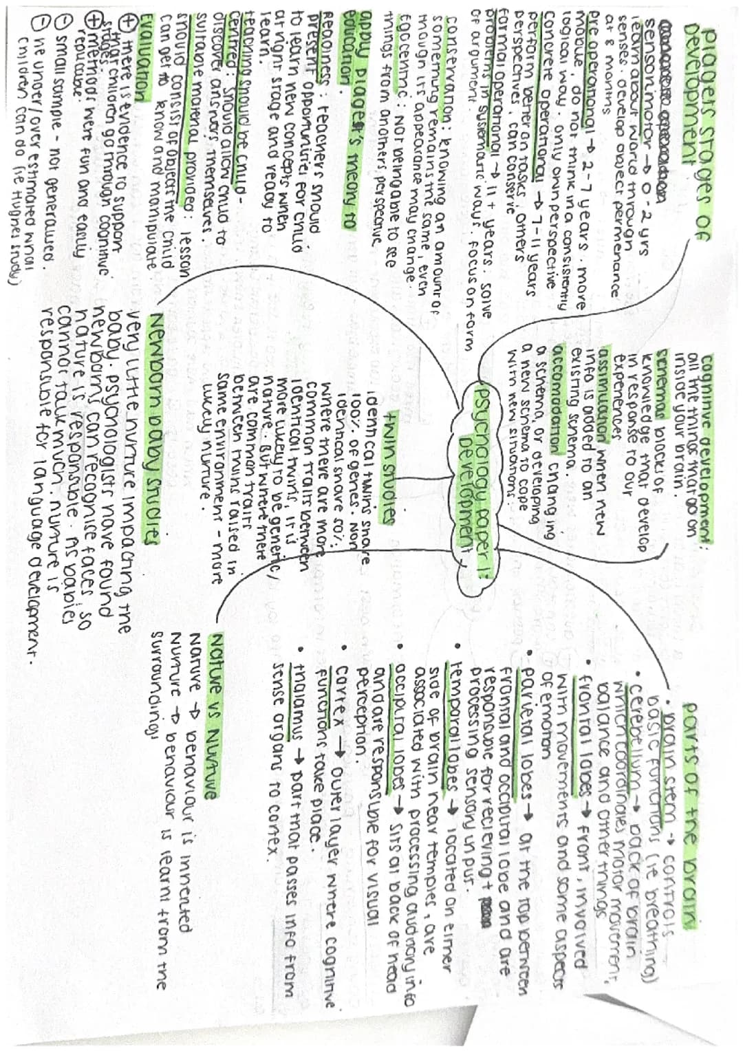 Development Psychology Paper 1