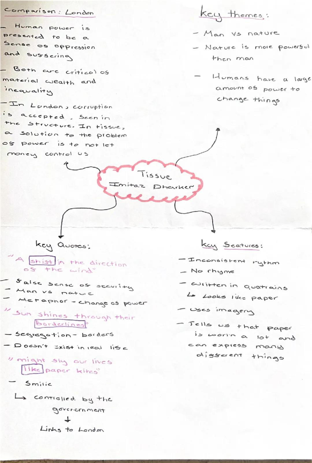 AQA Power and Conflict poems