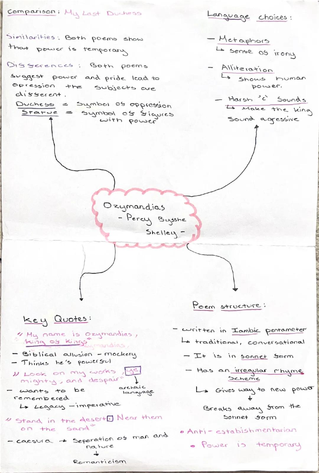 Comparison: London
- Human power is
presented to be a
Sense of oppression
and suffering
- Both are critical of
material wealth and
inequalit