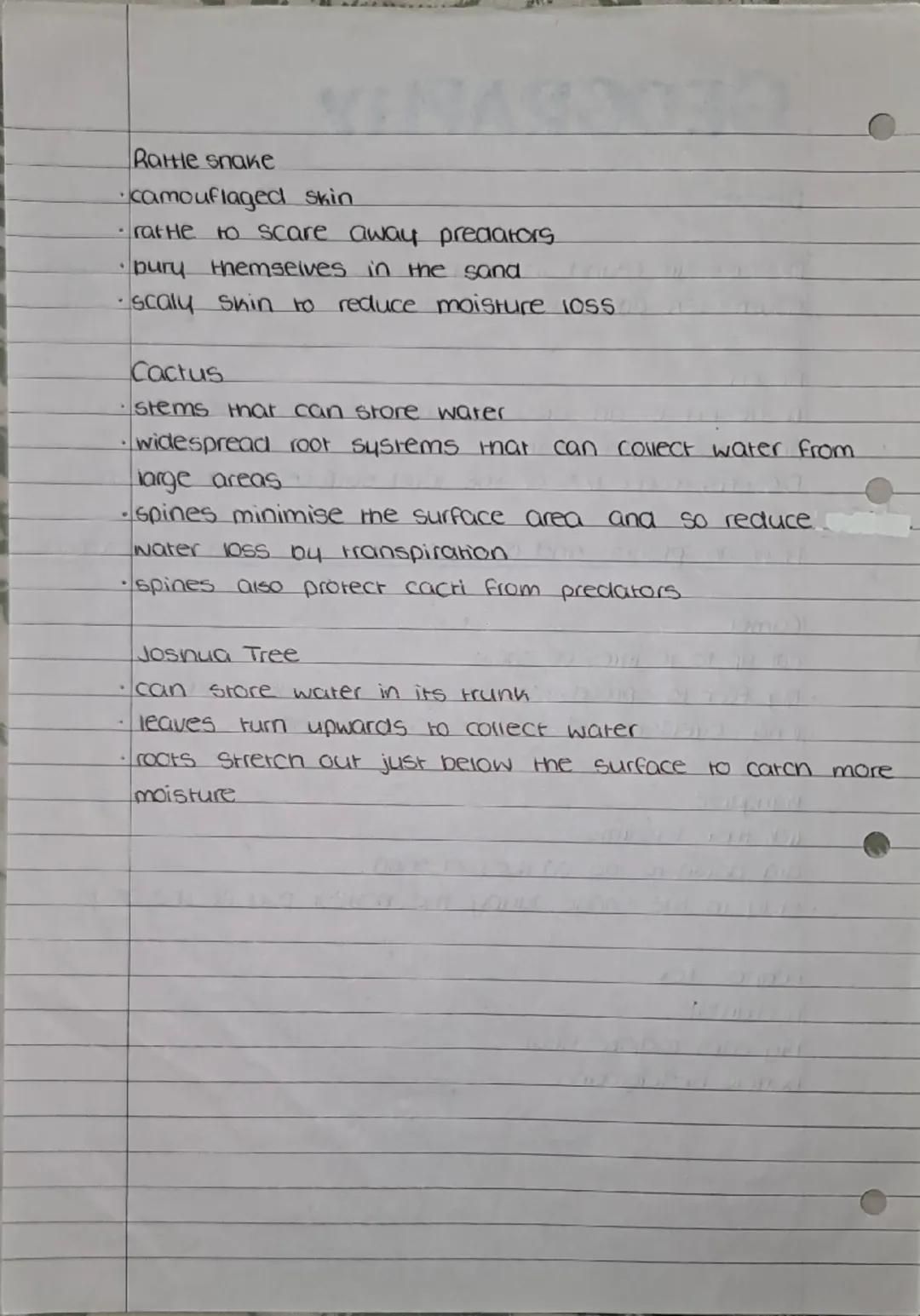 GEOGRAPHY
Ecosystems
Ecosystem-
an ecosystem is a community of plants and animais
which interact with eachother and their non-living
environ