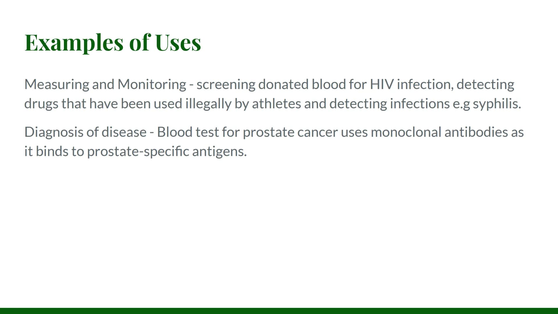 Monoclonal
Antibodies How are they produced?
Monoclonal antibodies are a form of medical treatment that rely on the immune
system. They are 