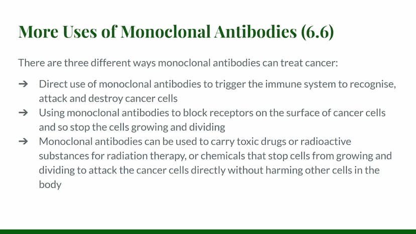Monoclonal
Antibodies How are they produced?
Monoclonal antibodies are a form of medical treatment that rely on the immune
system. They are 