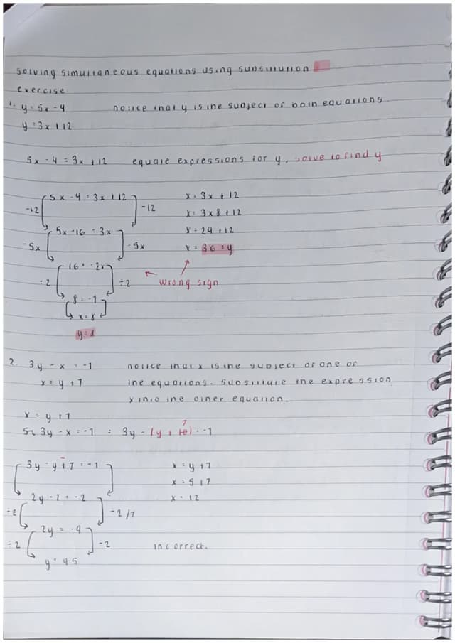 Know simultaneous equations  thumbnail