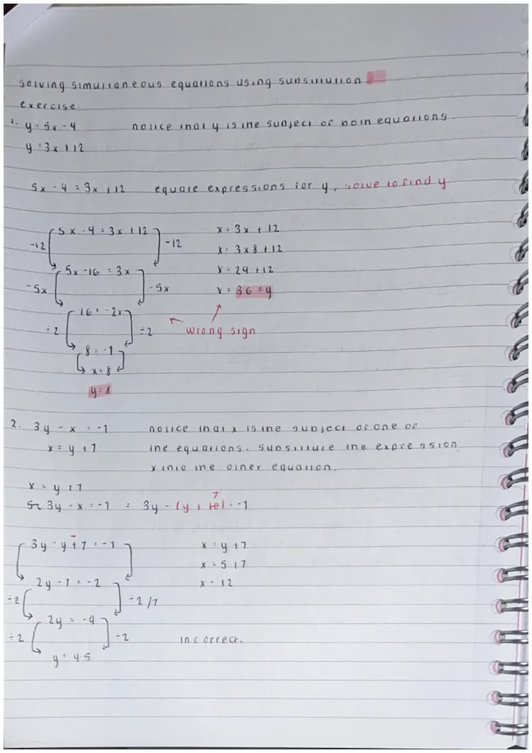 Know simultaneous equations  thumbnail