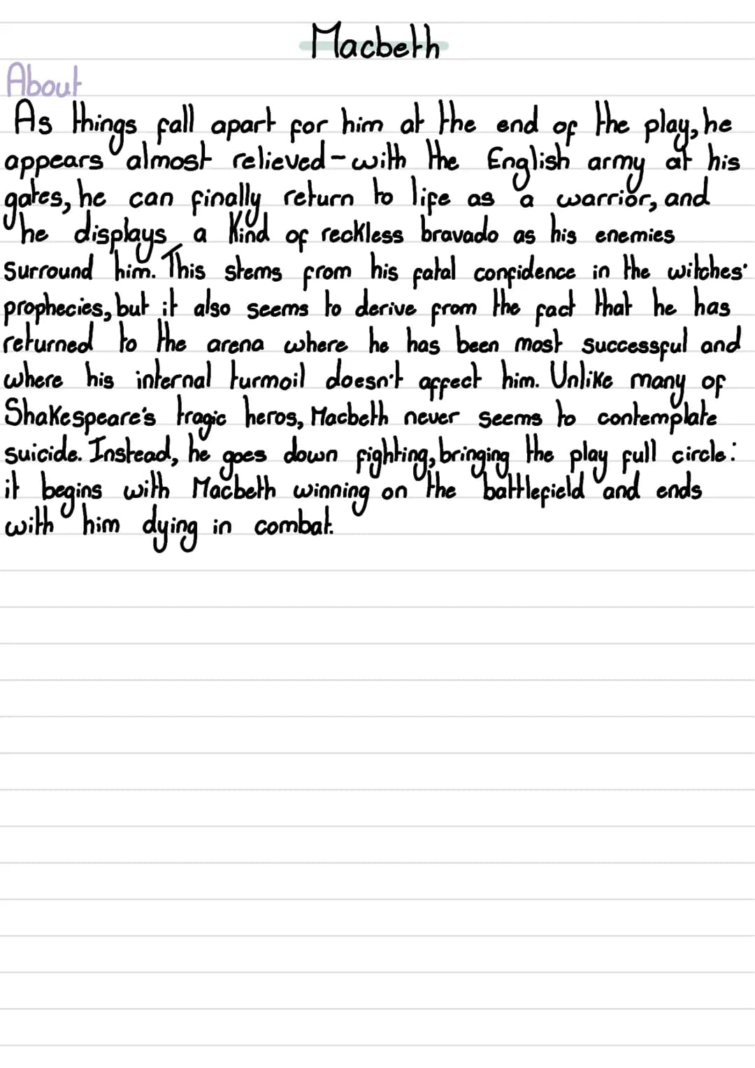 1
2
3
4
5
Hacbeth-het 1
Scene Summary
The Witches
Macbeth
Lady Macbeth
Banque Scene 1
out
Thunder and lightning crash above a Scottish moor,