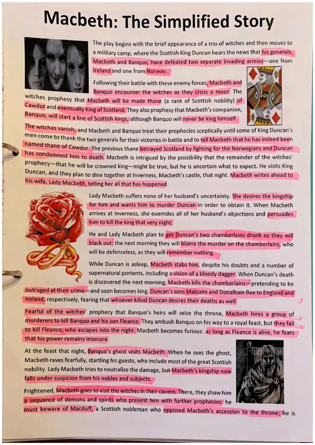 Macbeth - The Simplified Story