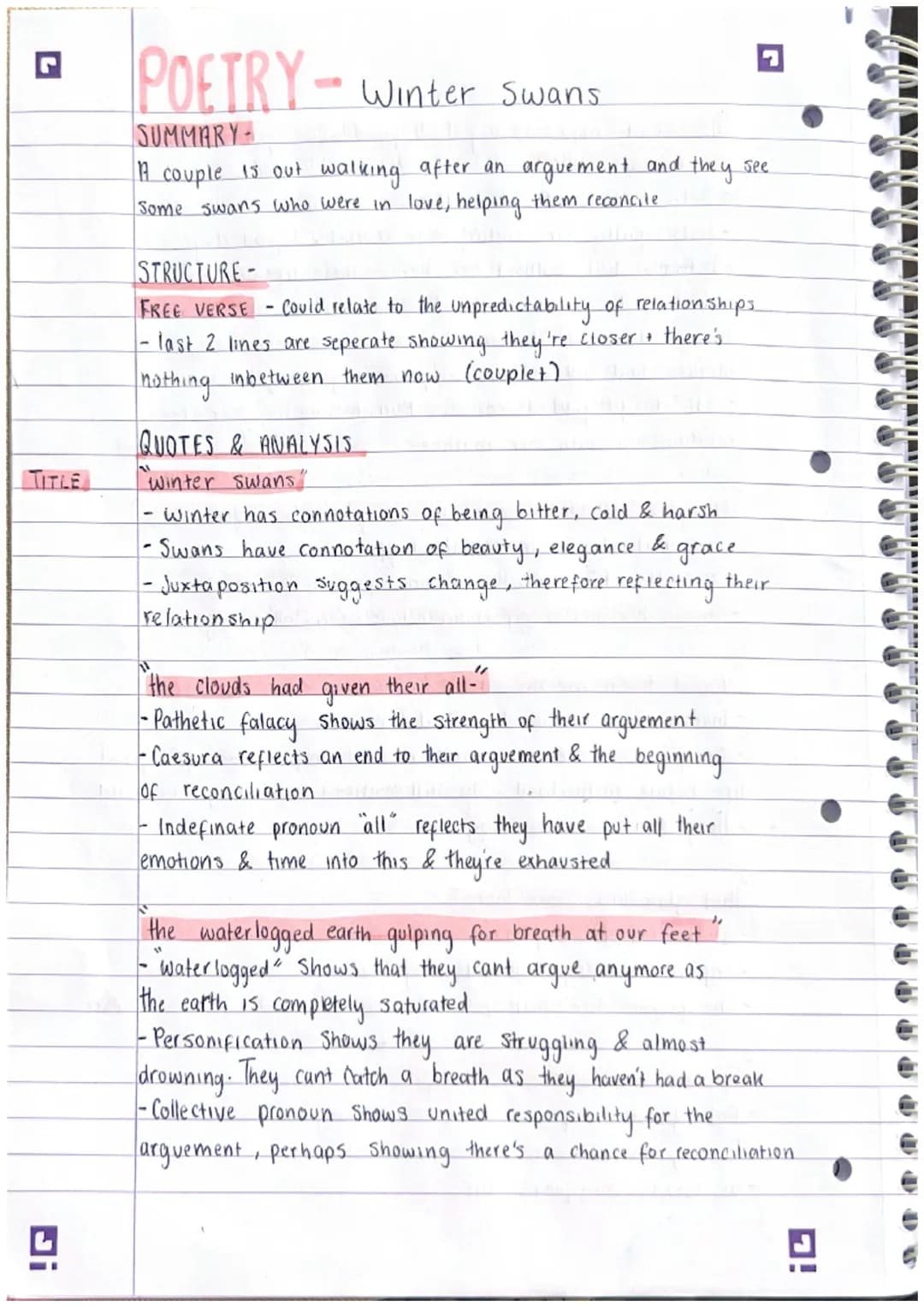 G
POETRY-Winter Swans
SUMMARY-
A couple is out walking after an arguement and they see.
Some swans who were in love, helping them reconcile.