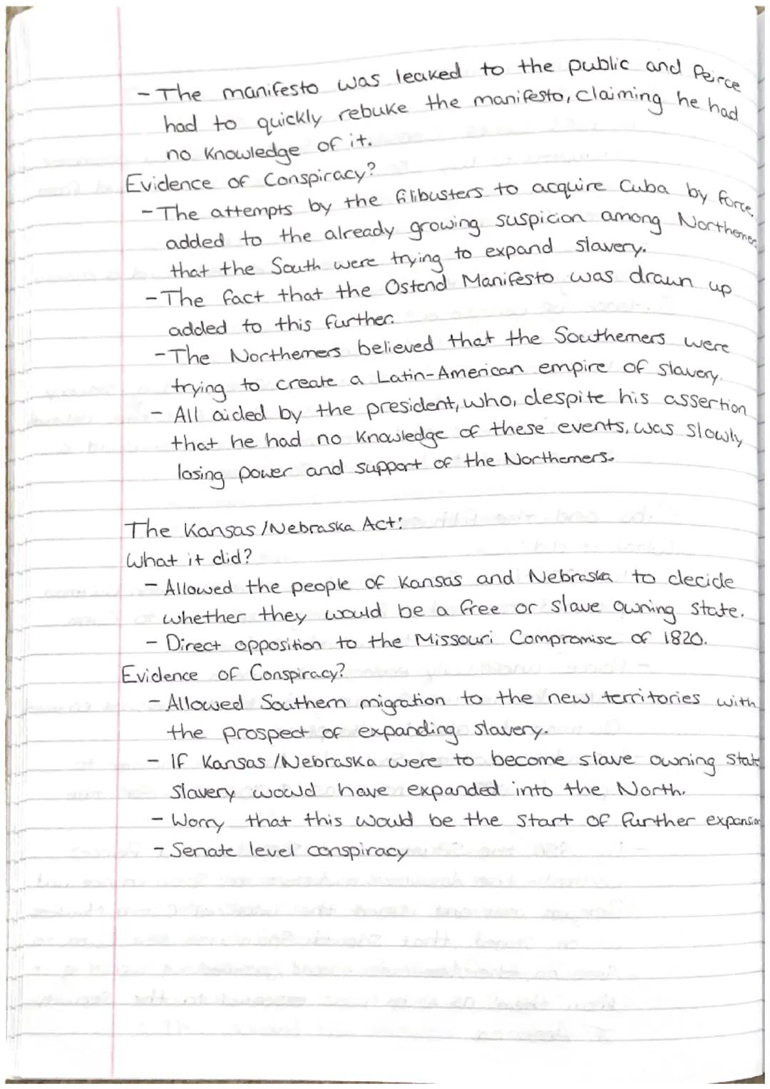 # Ine Slave Power Conspiracy
Knowledge:
*   Post war historian Arthur Schlesinger JR argued that the prosperous, ever expanding slave econom