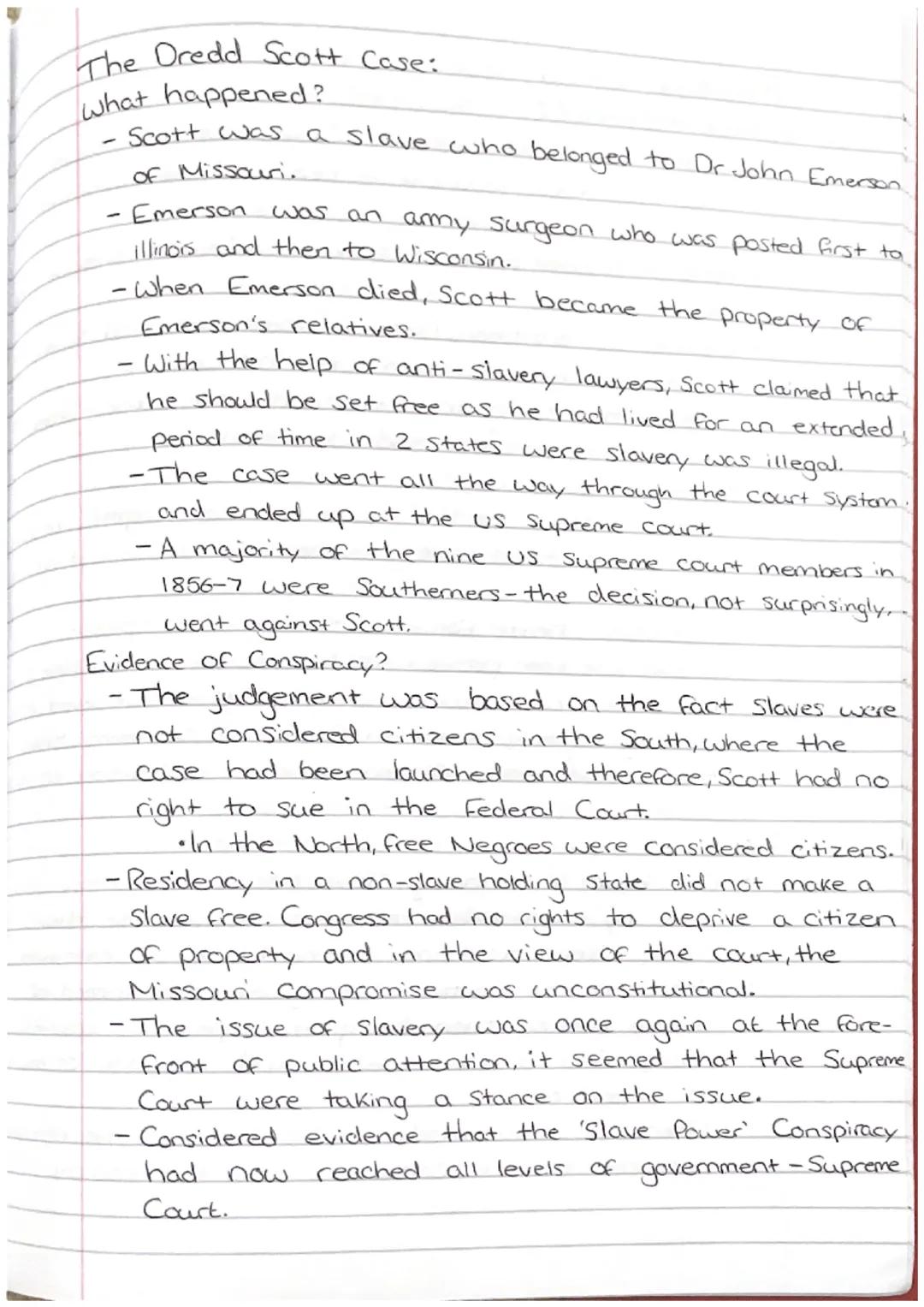 # Ine Slave Power Conspiracy
Knowledge:
*   Post war historian Arthur Schlesinger JR argued that the prosperous, ever expanding slave econom