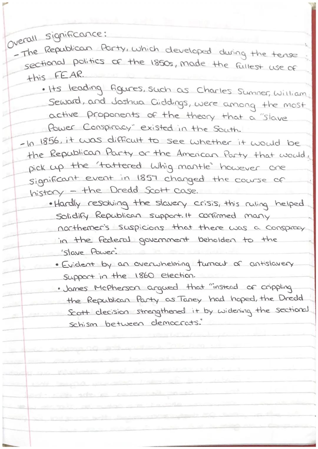 # Ine Slave Power Conspiracy
Knowledge:
*   Post war historian Arthur Schlesinger JR argued that the prosperous, ever expanding slave econom