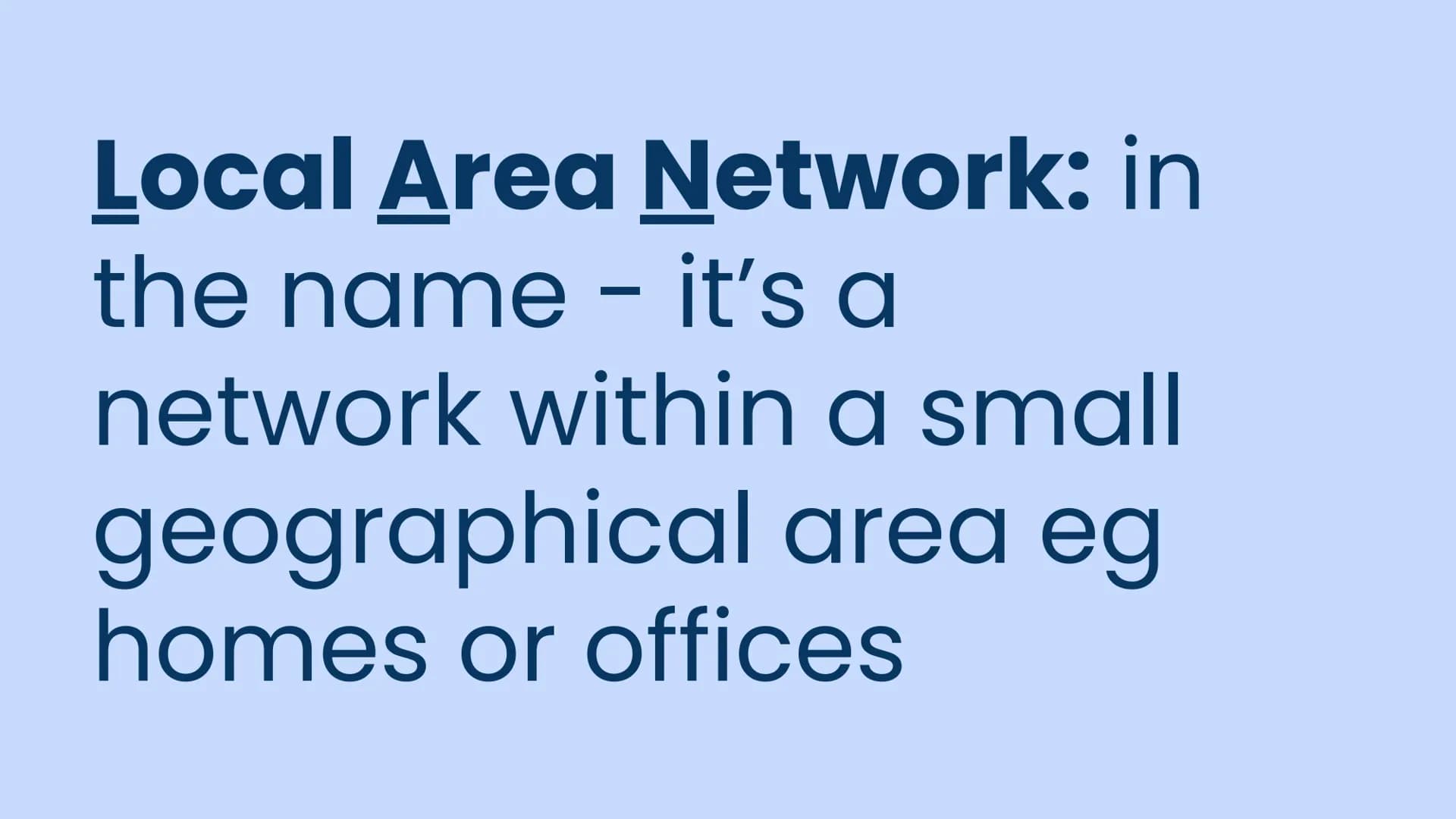 
<p>The OCR GCSE Computer Science 1.3 topic covers networks, connections, and protocols. This includes LAN, WAN, network performance, client