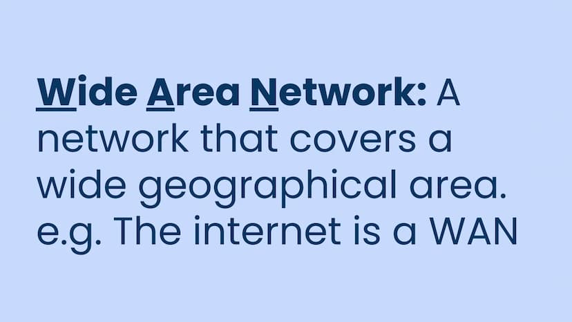 
<p>The OCR GCSE Computer Science 1.3 topic covers networks, connections, and protocols. This includes LAN, WAN, network performance, client
