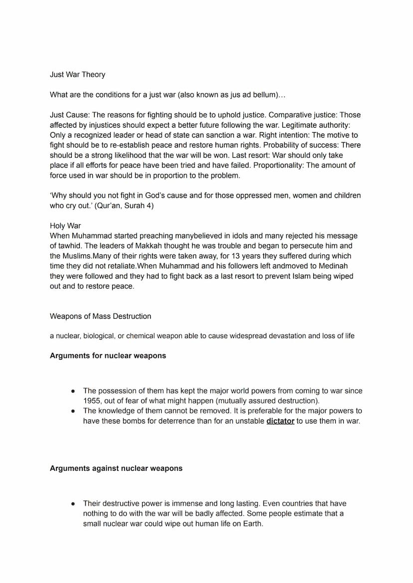 You will have a full GCSE paper on Islam. This will include 4 a questions, 4 b
questions, 4 c questions and d questions.
The questions will 