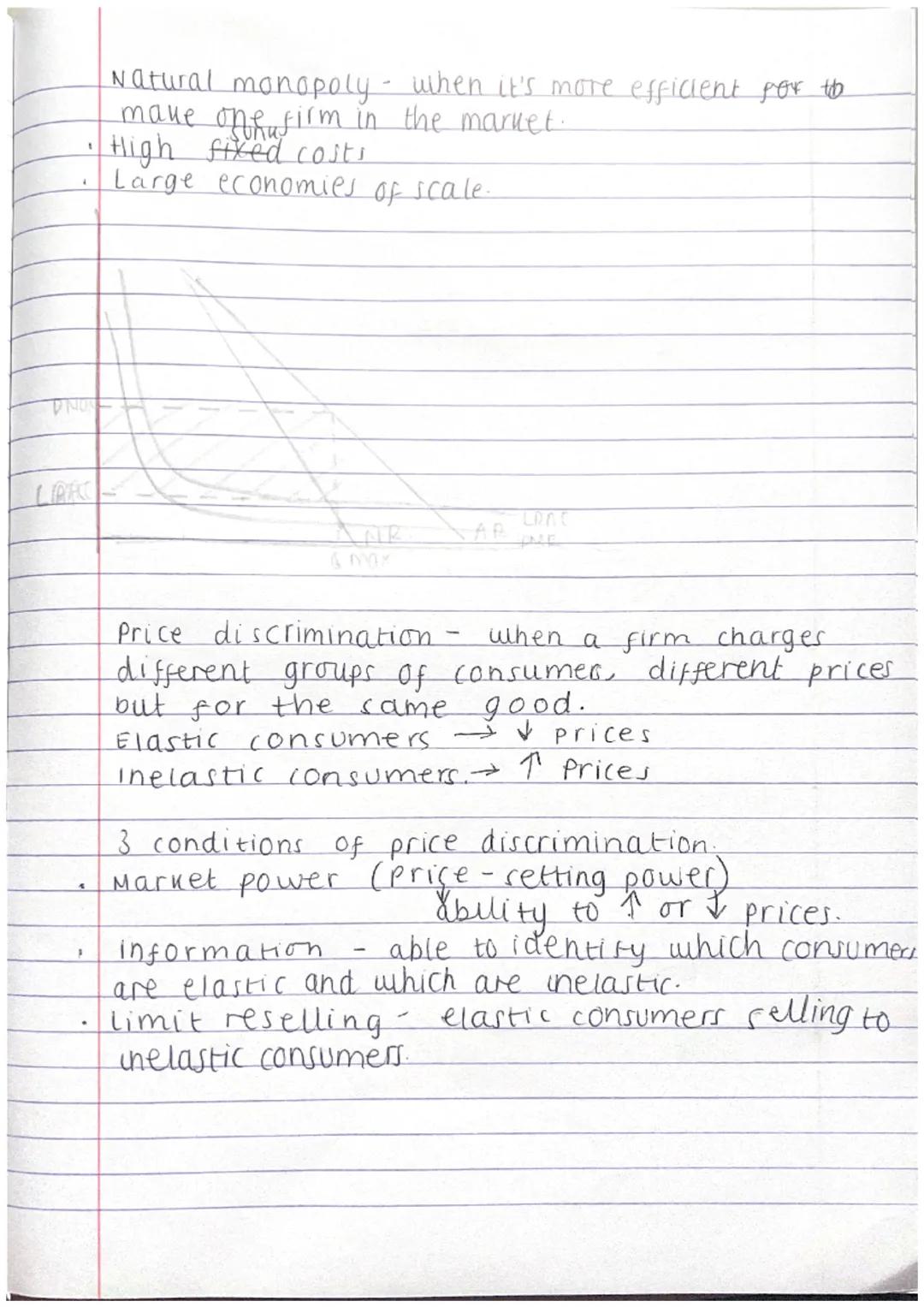 # Mопорогу

Monopoly- where one firms dominates the market.
Legal monopoly- when a firm has over 25%
maruet share.
Pure monopoly- when a fir