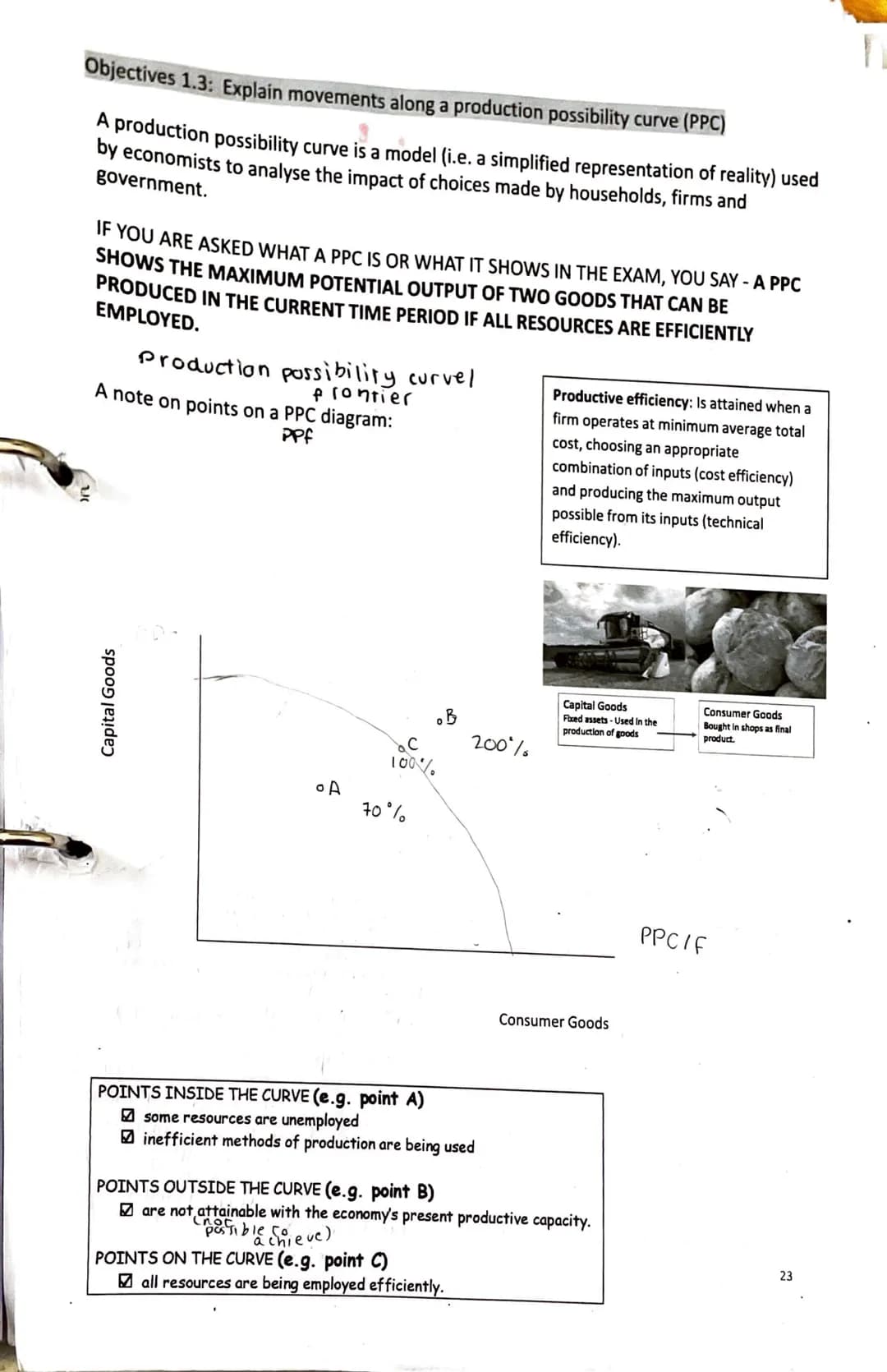 Objectives 1.1: Evaluate rationality as a way of understanding the behaviour of economic agents and
evaluate, using examples, the problem of