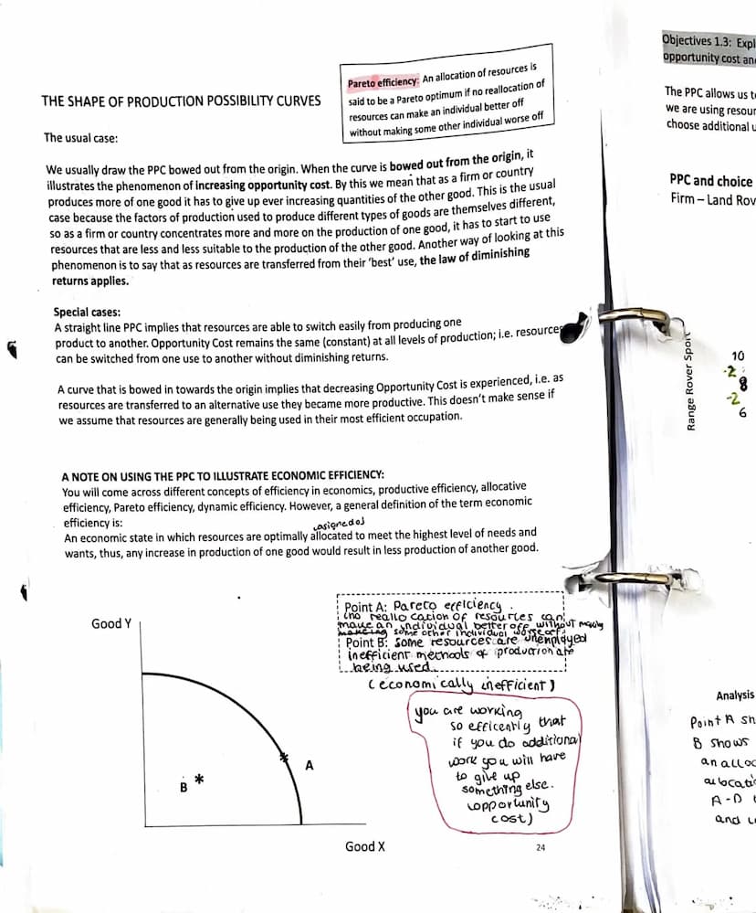 Objectives 1.1: Evaluate rationality as a way of understanding the behaviour of economic agents and
evaluate, using examples, the problem of
