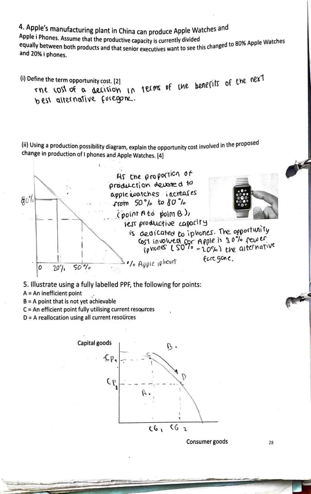 Objectives 1.1: Evaluate rationality as a way of understanding the behaviour of economic agents and
evaluate, using examples, the problem of