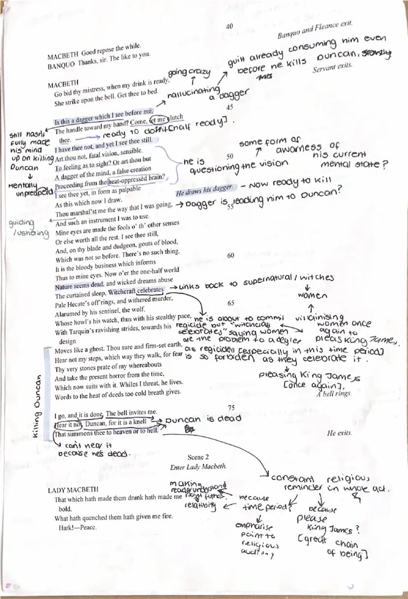 -annotations
* 
*-inference deeper analysis
*y-defining something
* inference Cunsure about it).
ACT 2
Scene 1
Enter Banquo, and Fleance wit