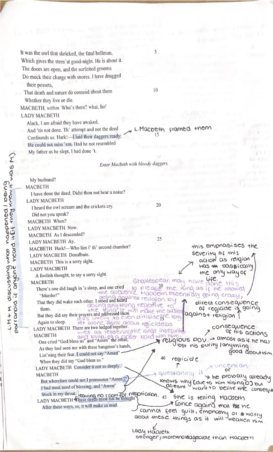 -annotations
* 
*-inference deeper analysis
*y-defining something
* inference Cunsure about it).
ACT 2
Scene 1
Enter Banquo, and Fleance wit