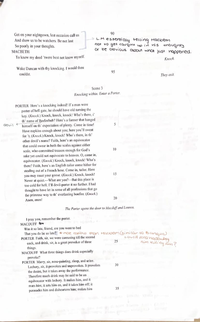 -annotations
* 
*-inference deeper analysis
*y-defining something
* inference Cunsure about it).
ACT 2
Scene 1
Enter Banquo, and Fleance wit