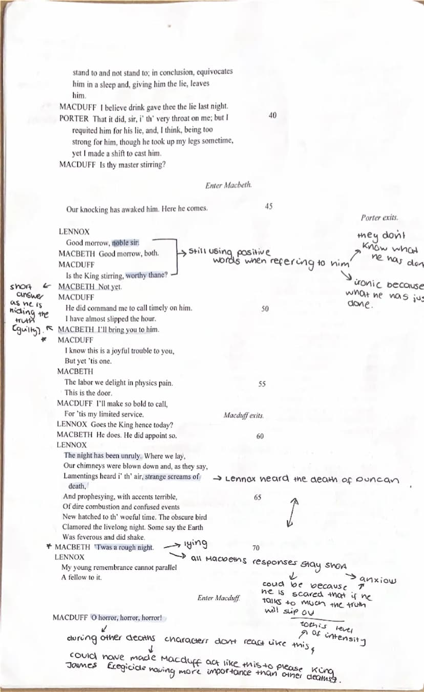 -annotations
* 
*-inference deeper analysis
*y-defining something
* inference Cunsure about it).
ACT 2
Scene 1
Enter Banquo, and Fleance wit