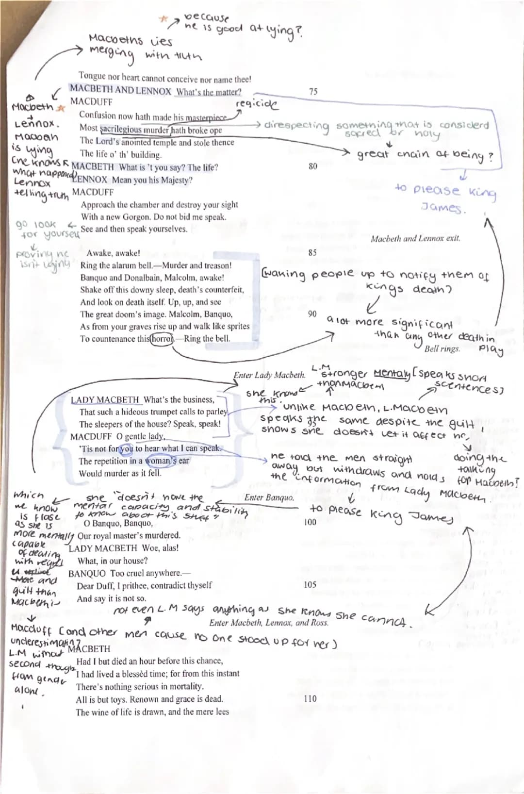 -annotations
* 
*-inference deeper analysis
*y-defining something
* inference Cunsure about it).
ACT 2
Scene 1
Enter Banquo, and Fleance wit