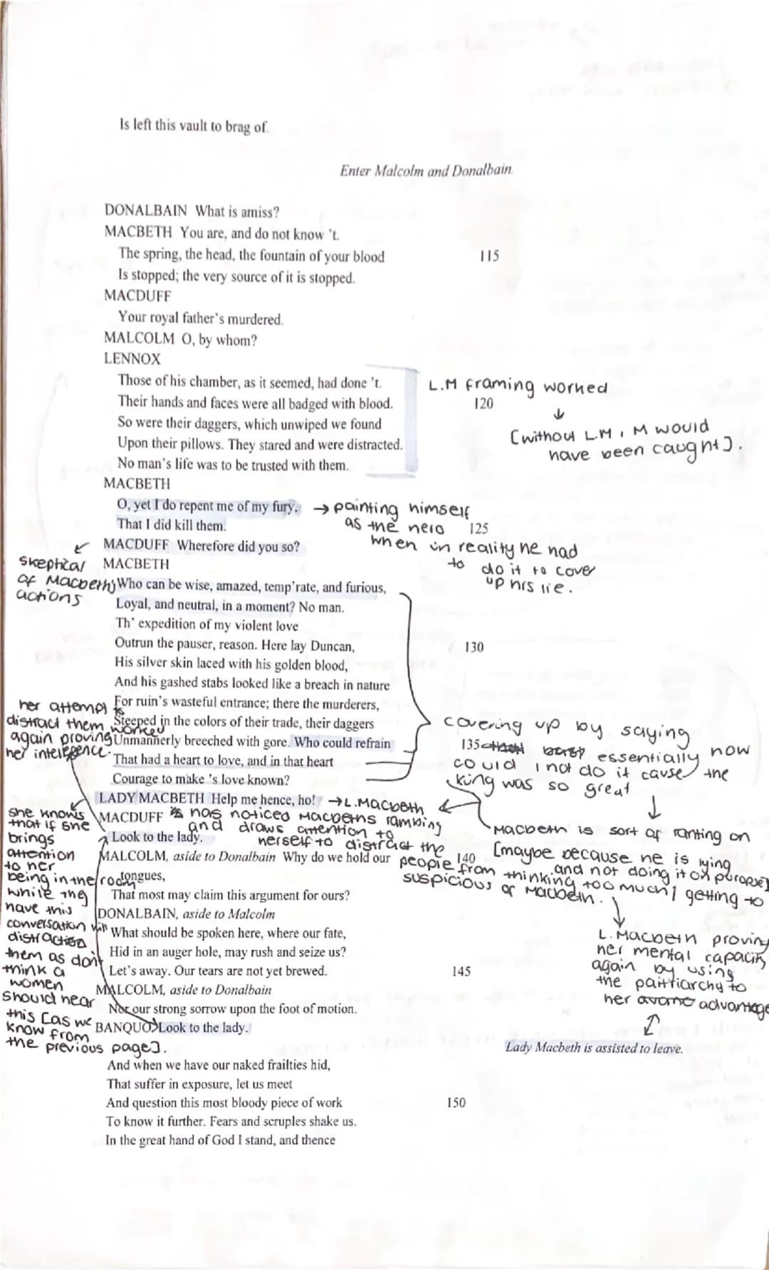 -annotations
* 
*-inference deeper analysis
*y-defining something
* inference Cunsure about it).
ACT 2
Scene 1
Enter Banquo, and Fleance wit