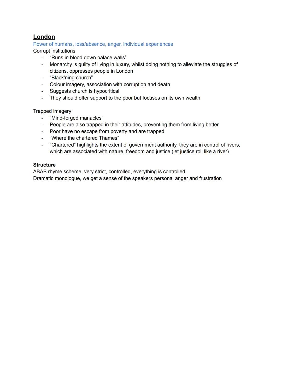 --- OCR Start ---
Ozymandias
Power of human/nature, pride
Describes statue as "Colossal wreck"
- Oxymoron: no stability, ephemeral, contrast