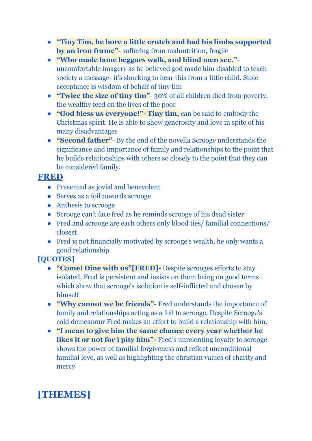 # A Christmas Carol
[CONTEXT- Links with themes]
POVERTY
Main points: Workhouses, capitalism, poor law amendment act
*   The industrial revo