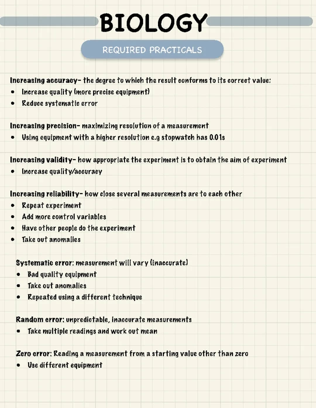GCSE Biology Paper 1: All Required Practicals & Tips!