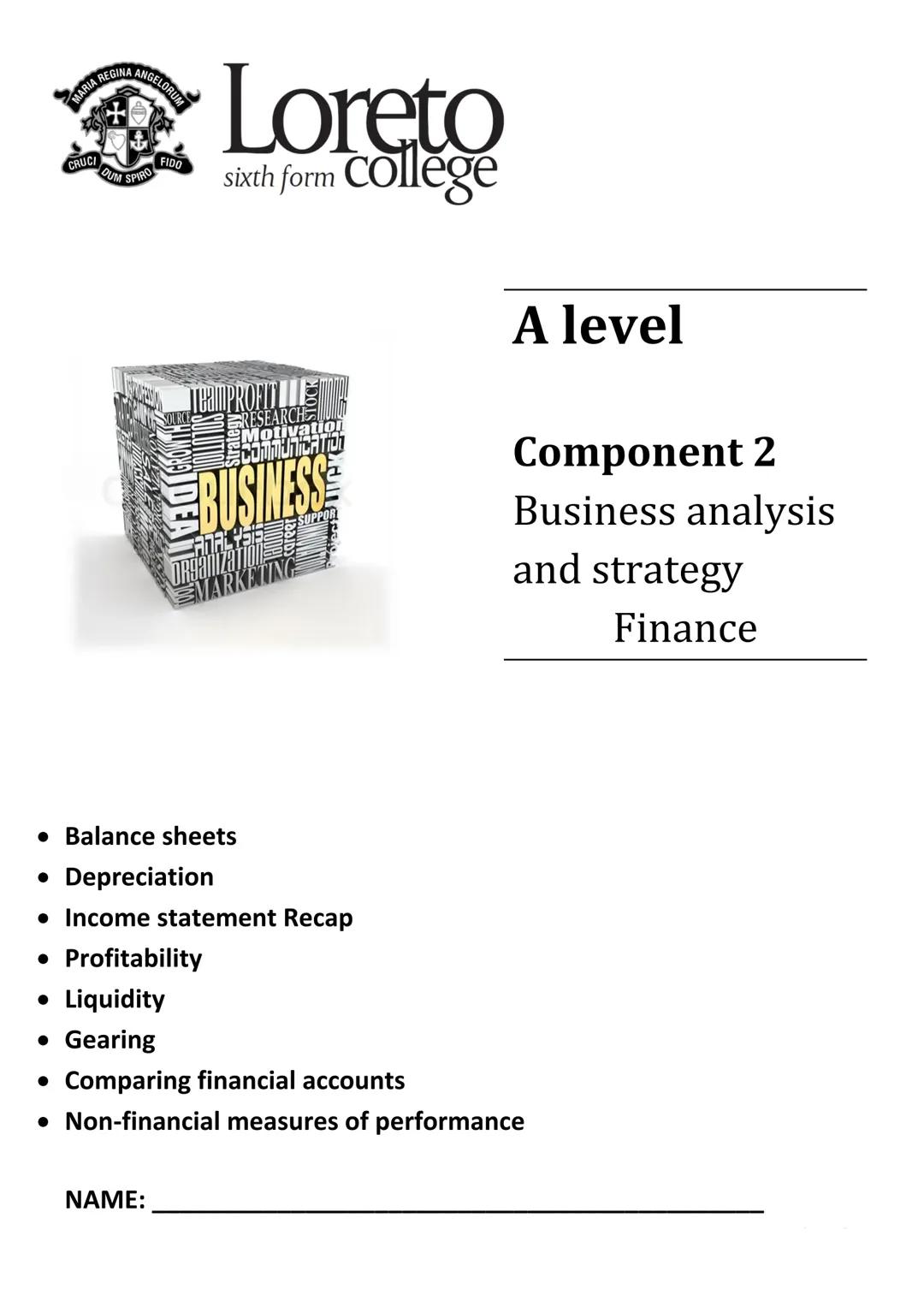 Cool and Simple Balance Sheet Analysis for A Level Business