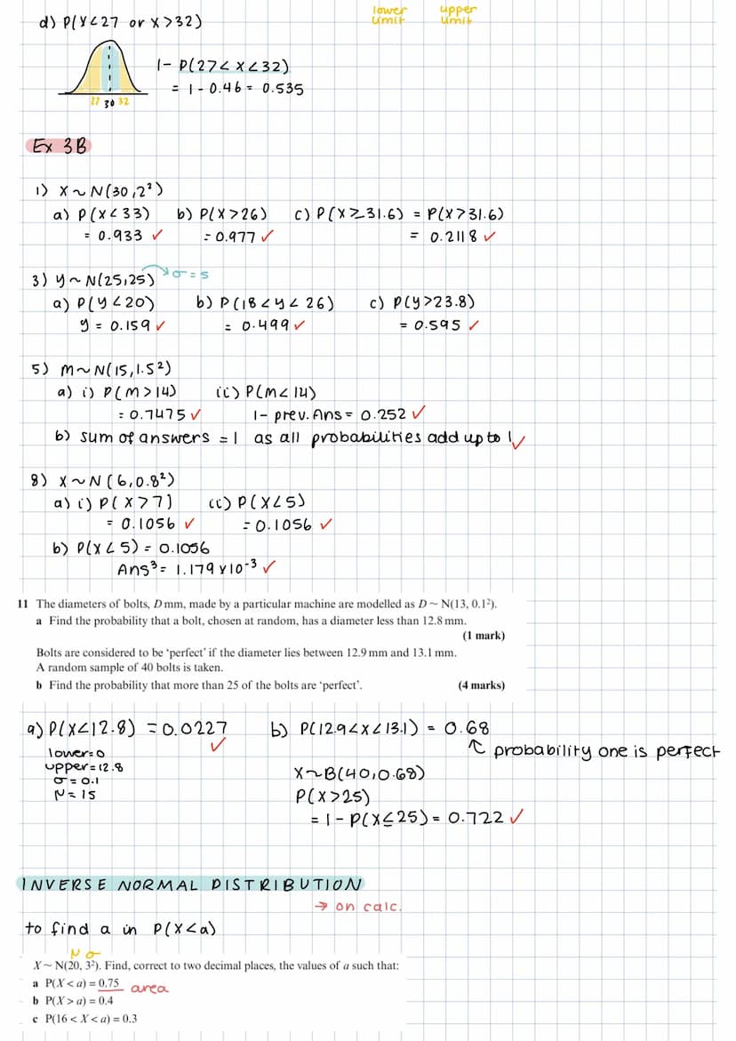 NORMAL DISTRIBUTION
N = mean
0² = vanance
20
o
99.71.
20
mean = mode = median
68% of data lies between one standard deviation of mean
95%
2 
