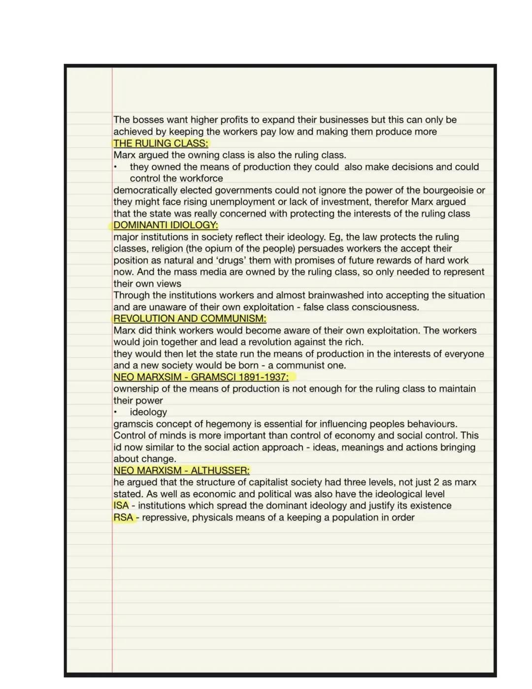Structural theory
action theory (intepretivism)
etuhnomethodology
symbolic interactionism
CUNFLICT STRUCTURALISM - MARXISM:
Marx is one of t
