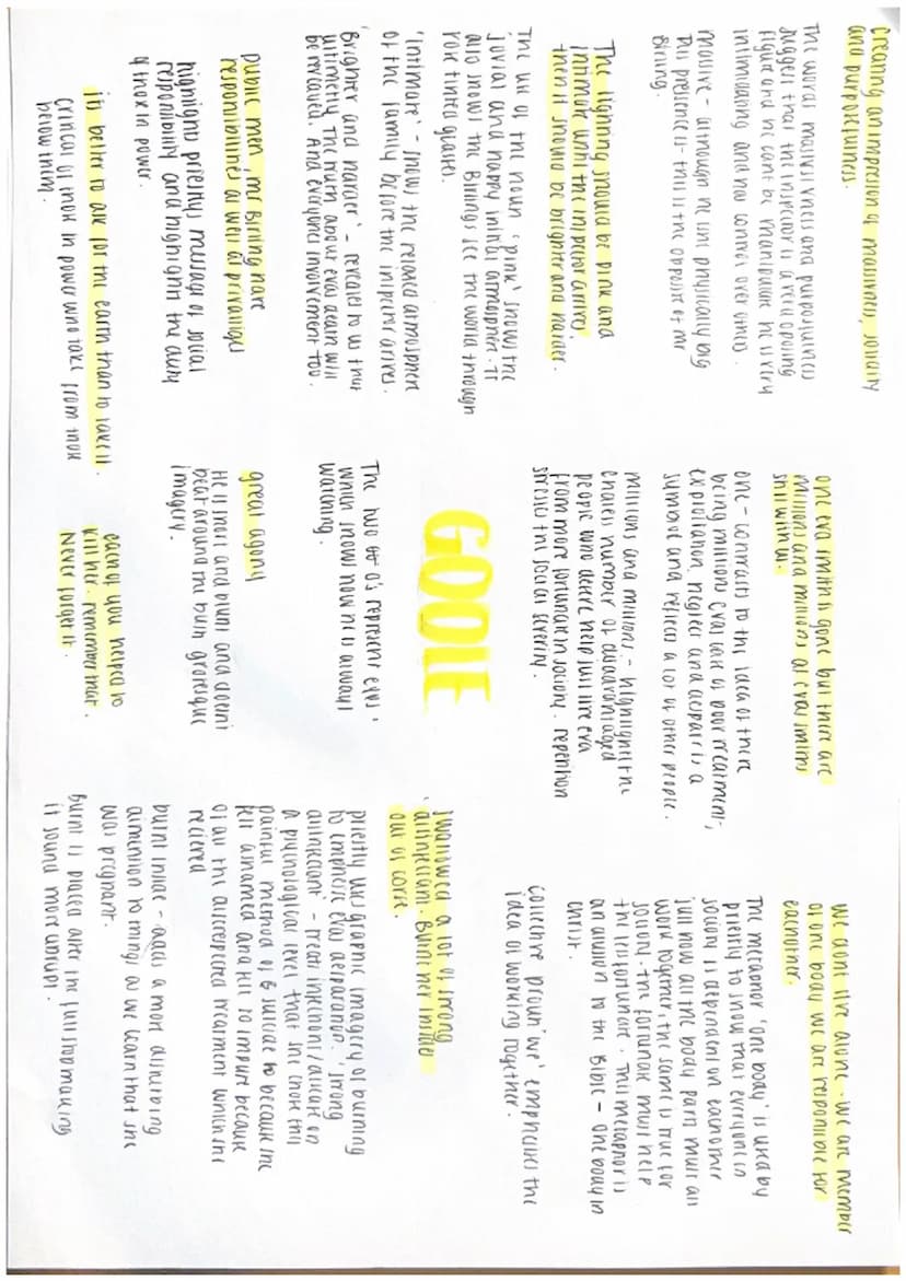 Creanng an impresion of massivness, solicity
and purposefulness.
The words masivi viness and purposquiness
Miggell that the inspector is a v