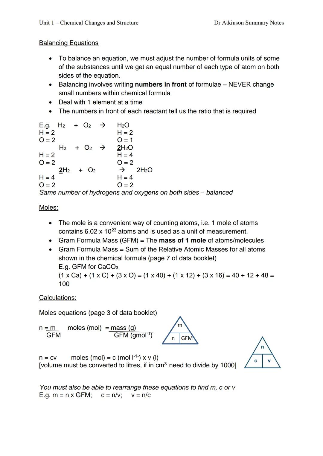 
<p>In the National 5 Chemistry Unit 1 Summary Sheet PDF, it is explained that elements can be identified by their name or symbol and are ar