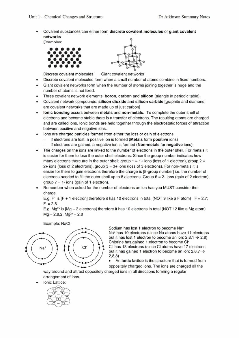 
<p>In the National 5 Chemistry Unit 1 Summary Sheet PDF, it is explained that elements can be identified by their name or symbol and are ar