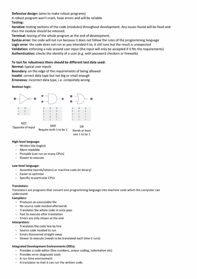 Algorithm: a sequence of steps that can be followed in order to complete a task
Algorithmic thinking: solving problems by defining the steps