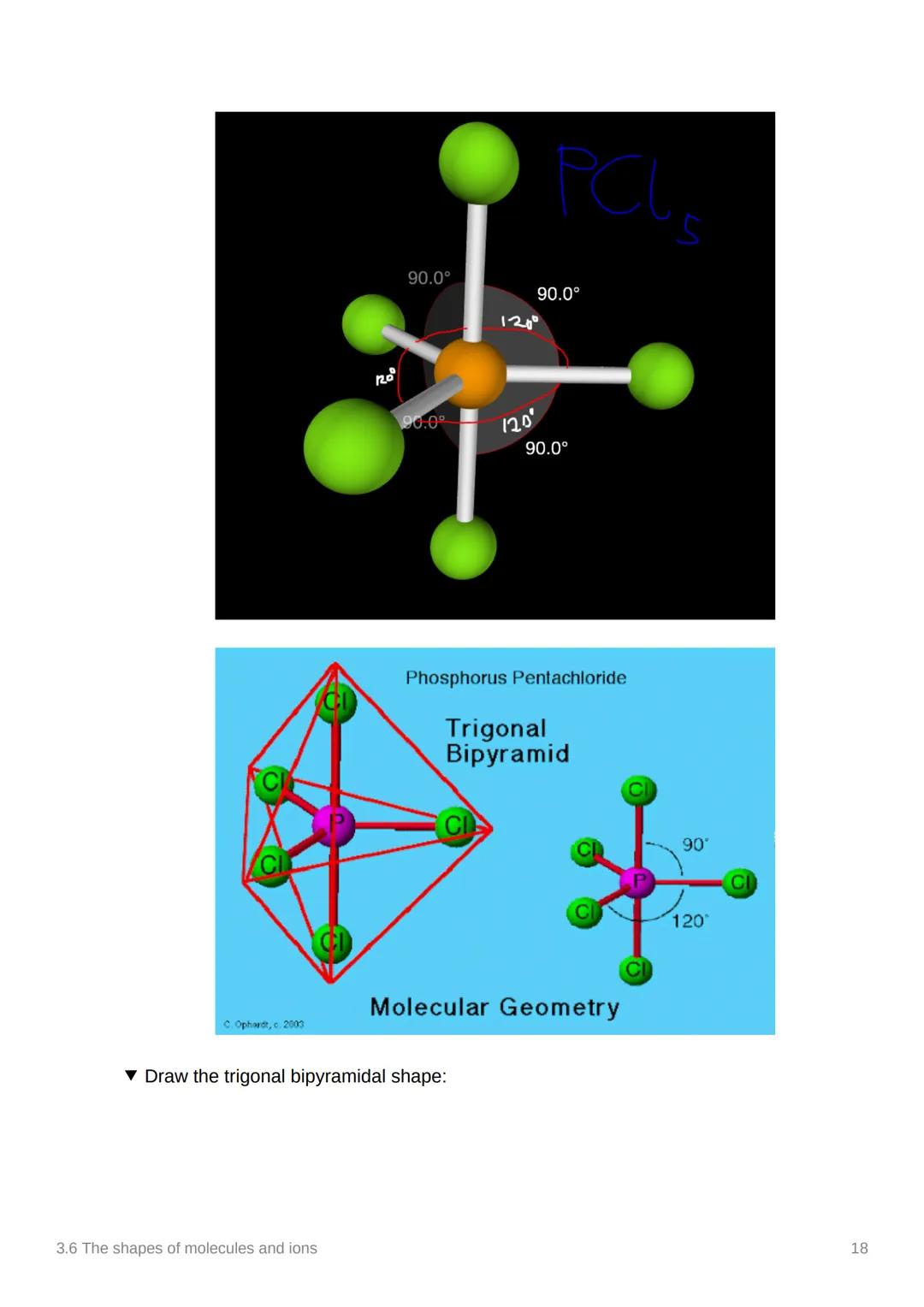 3.6 The shapes of molecules
and ions
Anki
Covered In class? Done
Notion
3.1.3
✓
Electron pair repulsion Theory.
▼ What does the line mean in