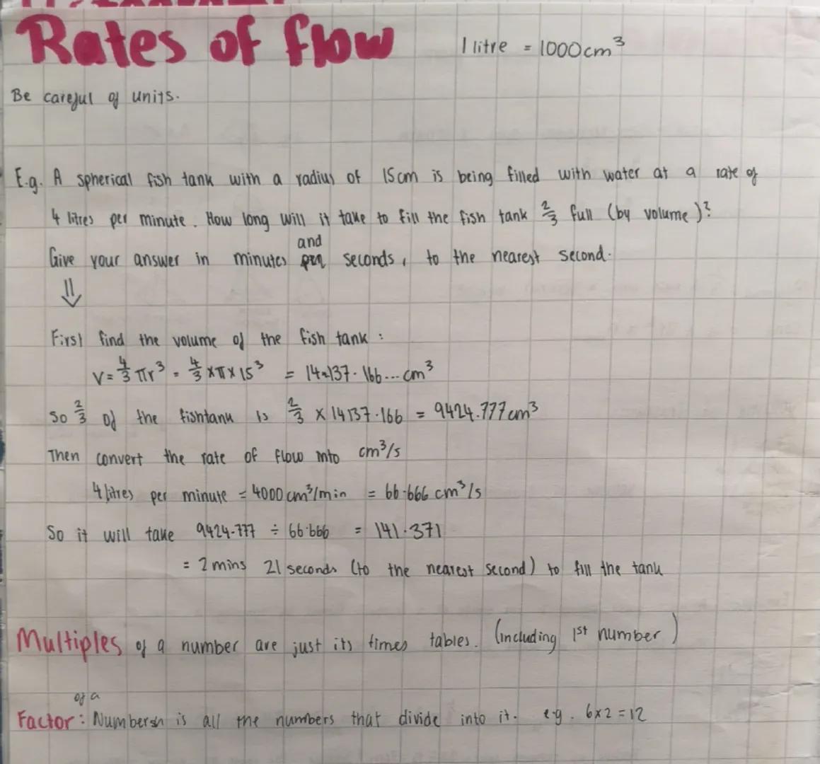 HIGHER TIER MATHS
Standard Form
number must always be written in this form:
This number must →A × 10 This number is just the number of
alway