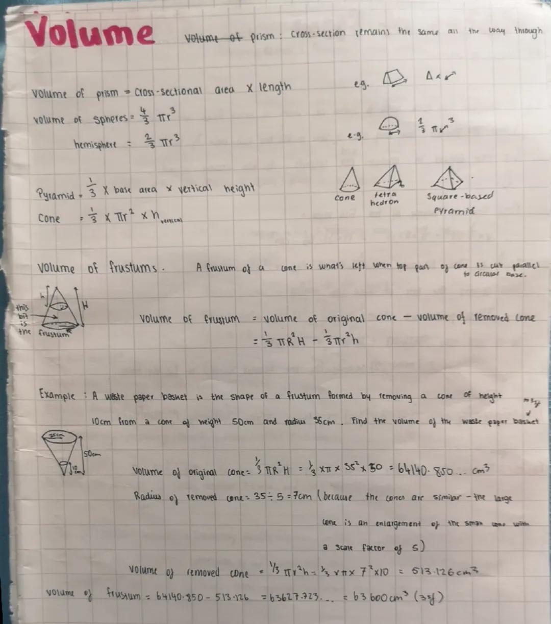 HIGHER TIER MATHS
Standard Form
number must always be written in this form:
This number must →A × 10 This number is just the number of
alway