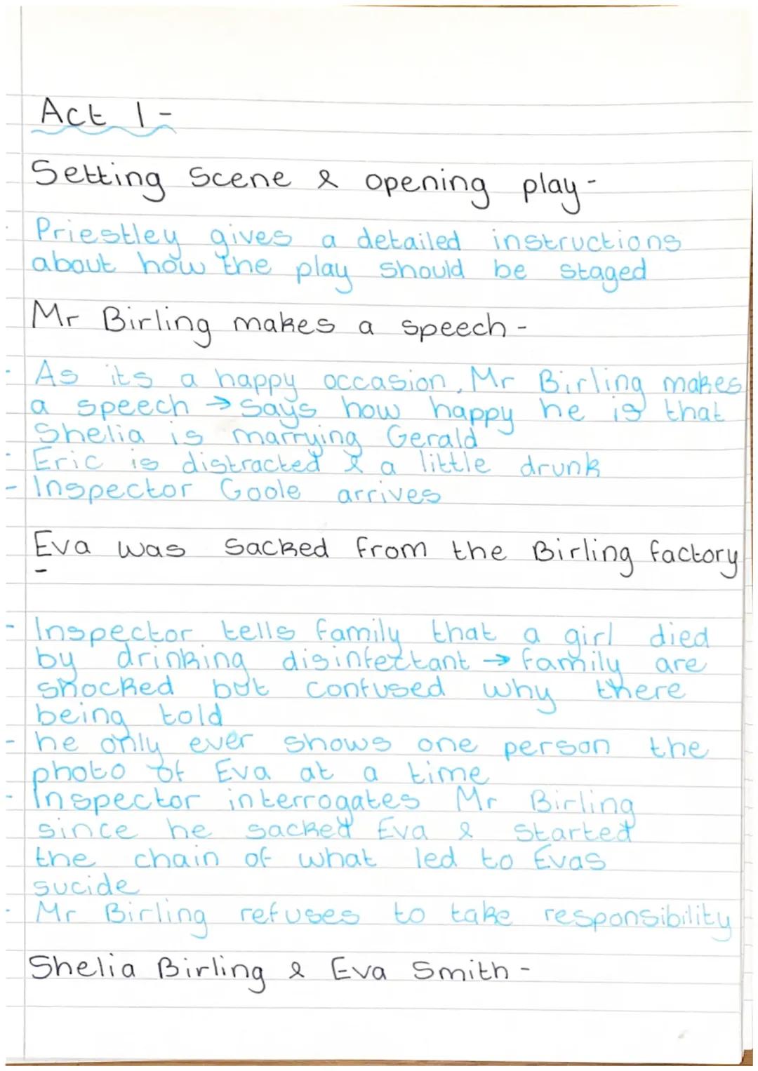 An Inspector Calls: Fun Character Analysis and Key Themes PDF