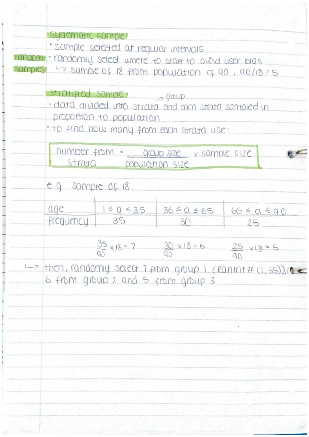 nont
random
Sampling data
population whole set of item that are of interest
census = measures every member of the population.
sample measure
