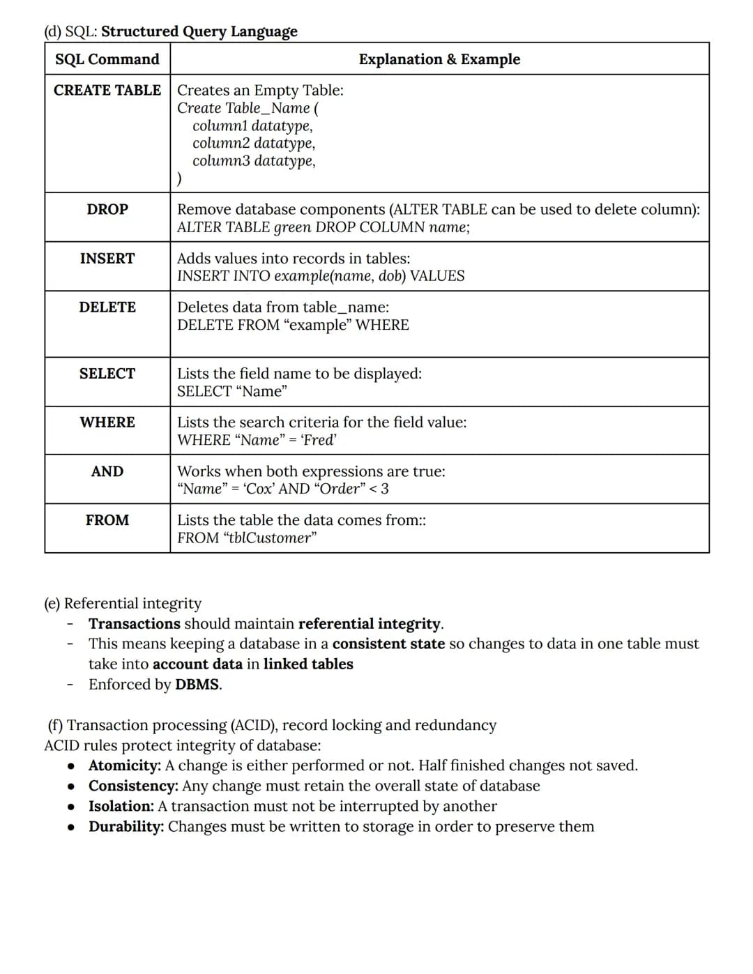 1.3.1 Compression, Encryption and Hashing
(a) Lossy vs Lossless compression
Compression- The reduction of file sizes to:
OCR A-Level Compute