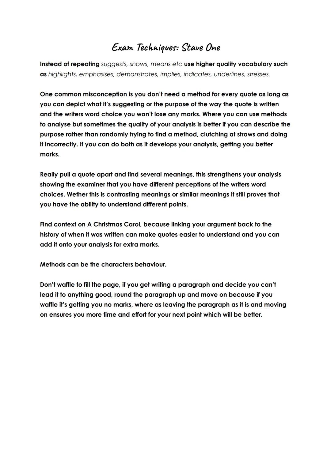 A christmas carol quotes analysis