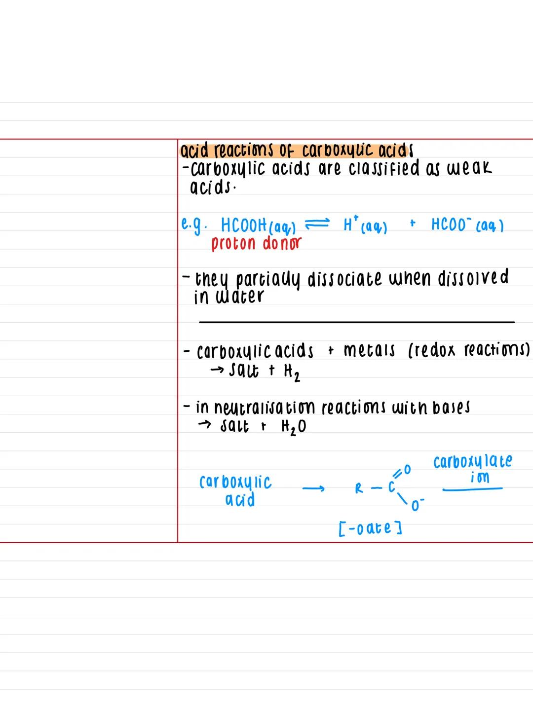 26.3-carboxyuc Acids
Key Facts:
· functional group =
-COOH
0
R
-suffix =
-oic acid
-
if there are 2
carboxylic acid
groups
-dioic
acid
=
120