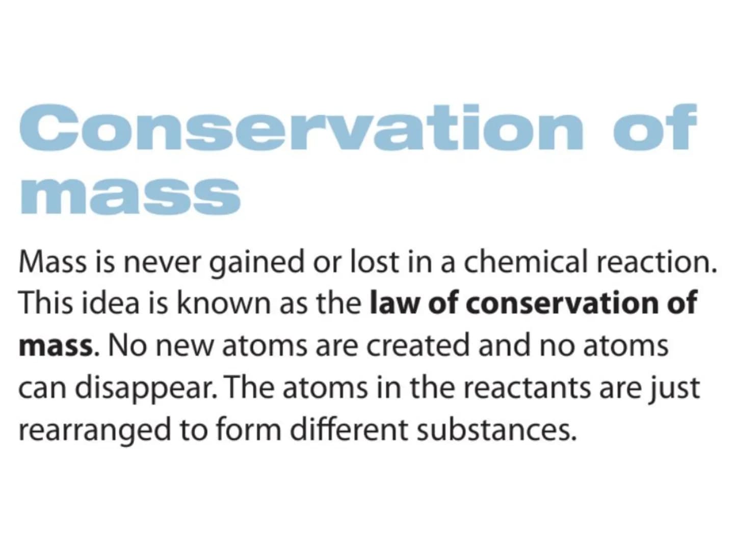 c/w
LOS: To be able to:
describe oxidation reactions of metals and non-metals;
explain changes in mass seen in oxidation reactions;
compare 