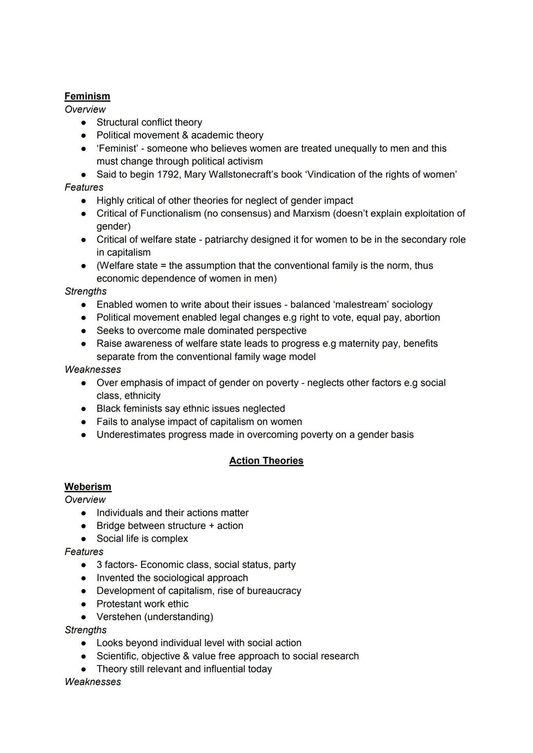 # Structural Theories

Functionalism

Overview

*   Structural consensus theory
*   Founded by Emile Durkheim
*   Social order above all els
