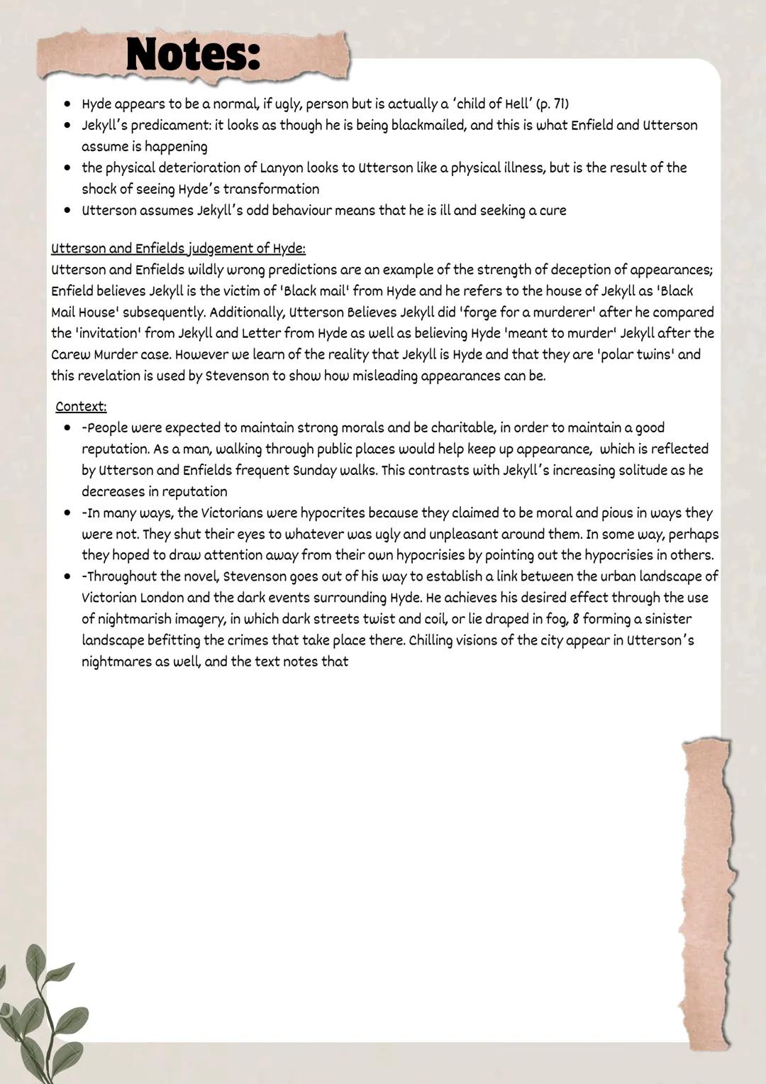 Quotes:
"Mr Utterson the lawyer was a
man of a rugged countenance that
was never lighted by a smile; cold,
scanty and embarrassed in
discour
