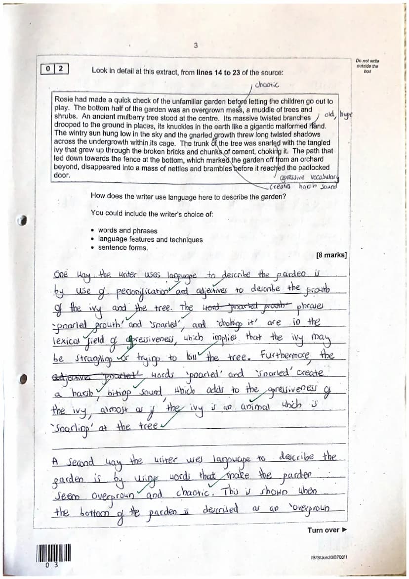 
<h2 id="englishlanguagepaper1modelanswers">English Language Paper 1 Model Answers</h2>
<p>Section A: Reading</p>
<p>Answer all questions in